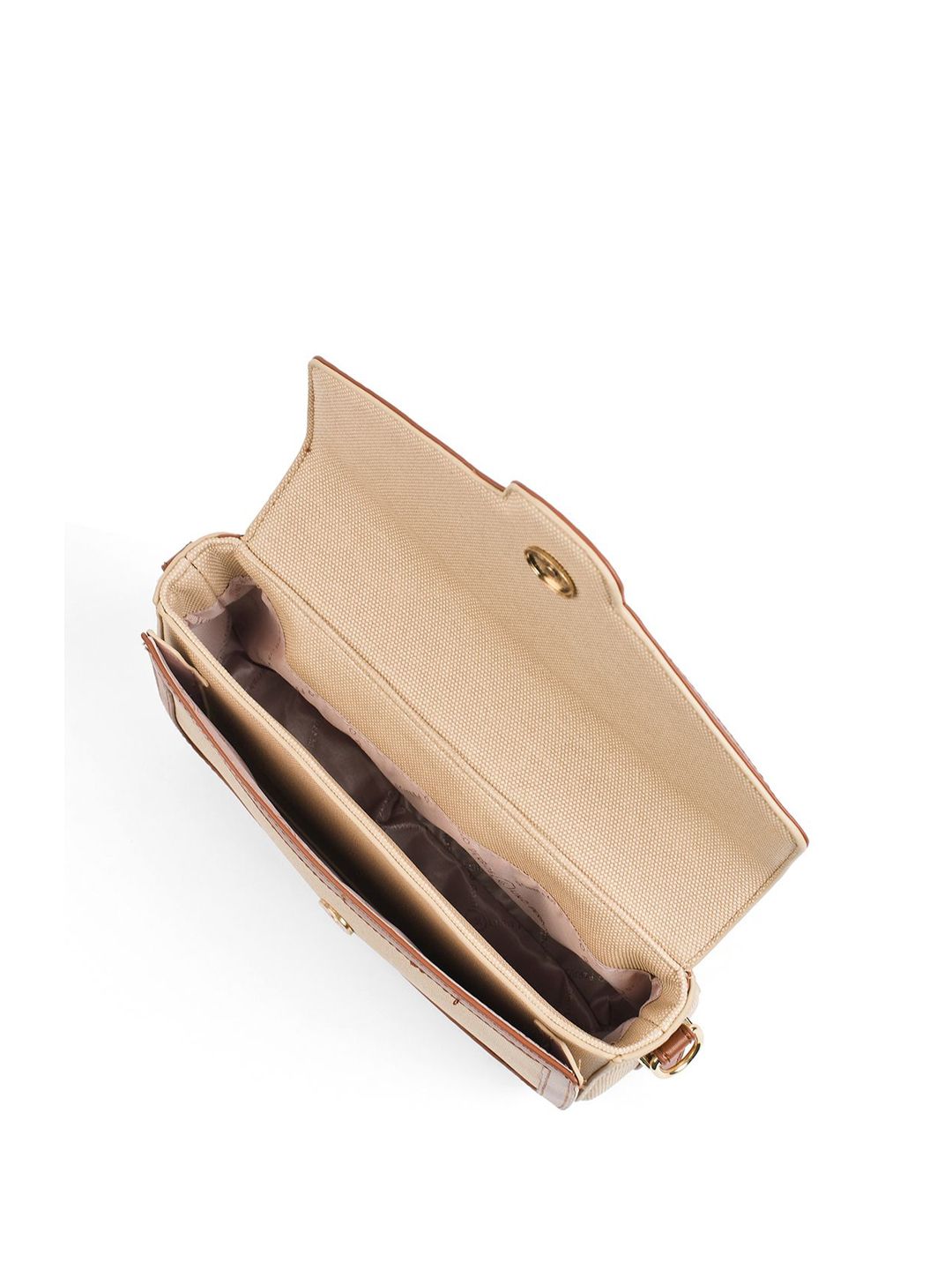 Lino Perros Structured Sling Bag with Tasselled