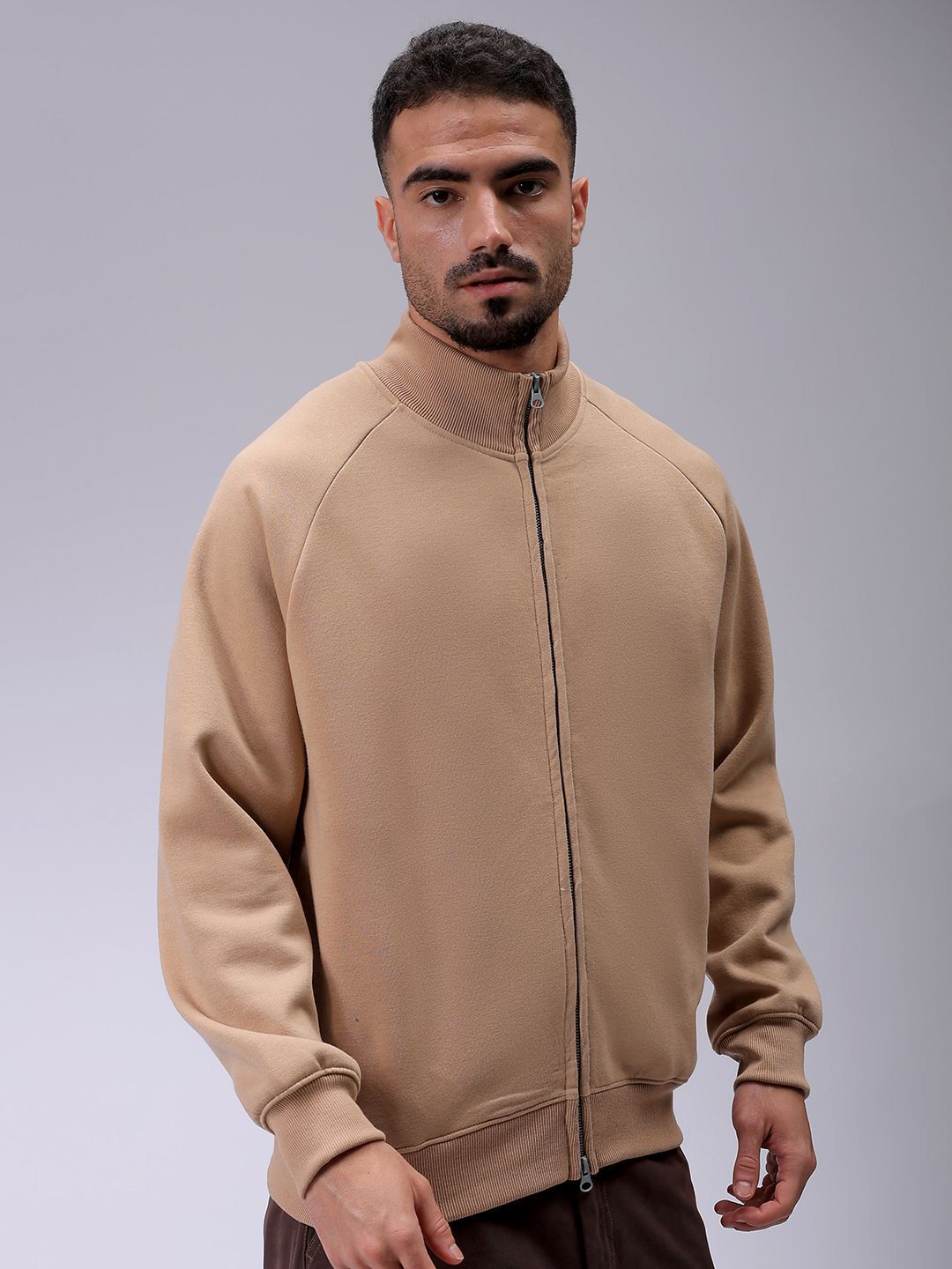 The Indian Garage Co Men Solid Sweatshirt
