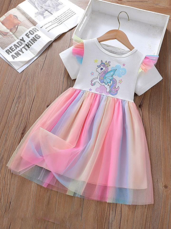 YK Striped Peplum Dress