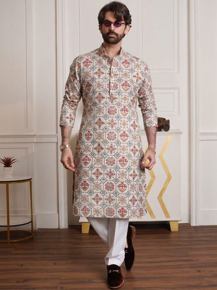 SOJANYA Men Ethnic Motifs Printed Kurta