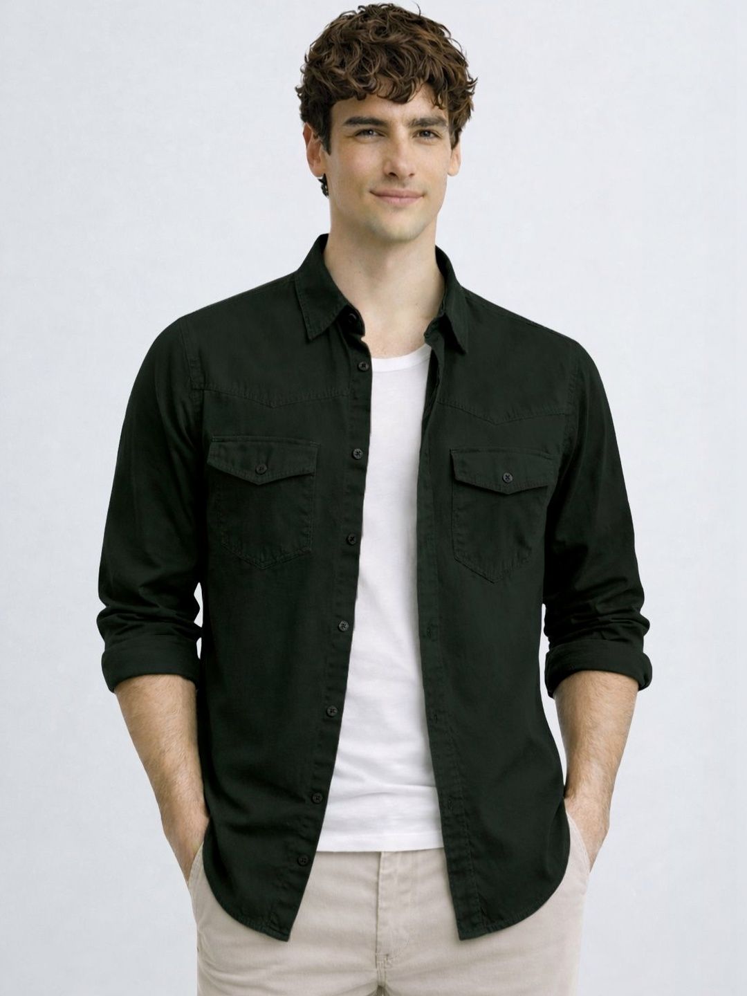 ADRO Men Standard Casual Shirt