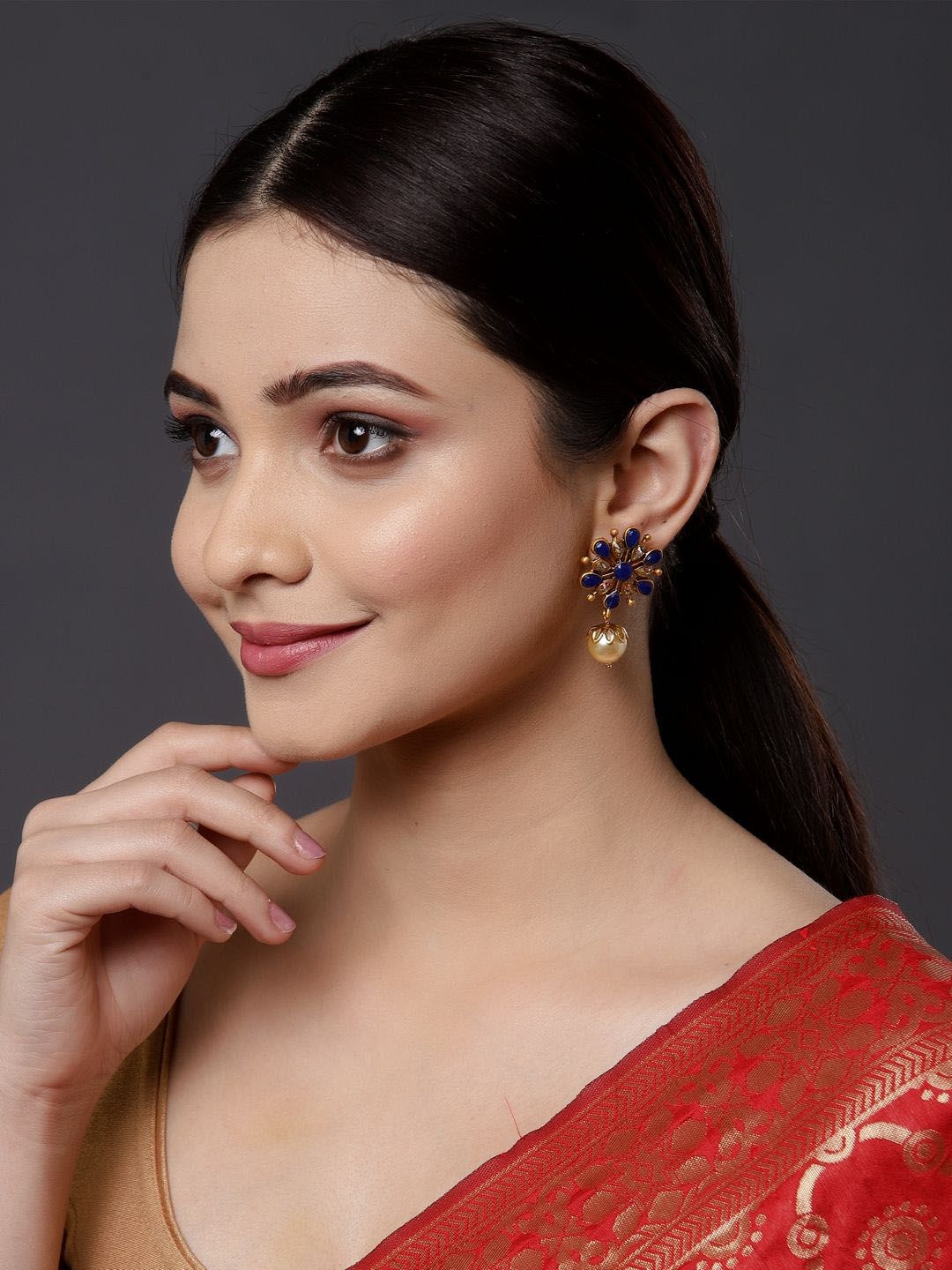 Anouk Contemporary Drop Earrings