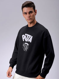 The Indian Garage Co Men Typography Printed Winter Sweatshirt