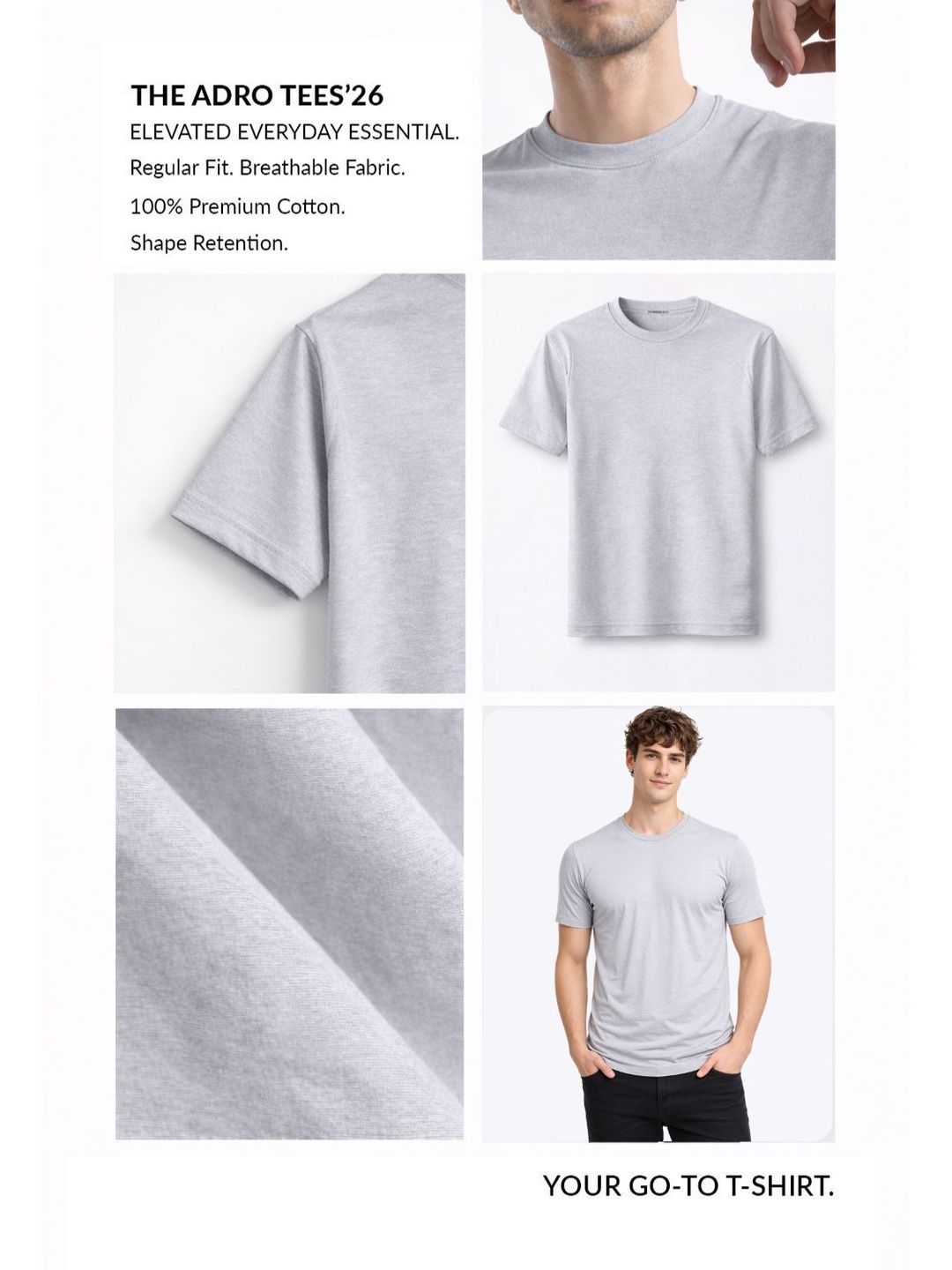 ADRO Men Printed T-shirt