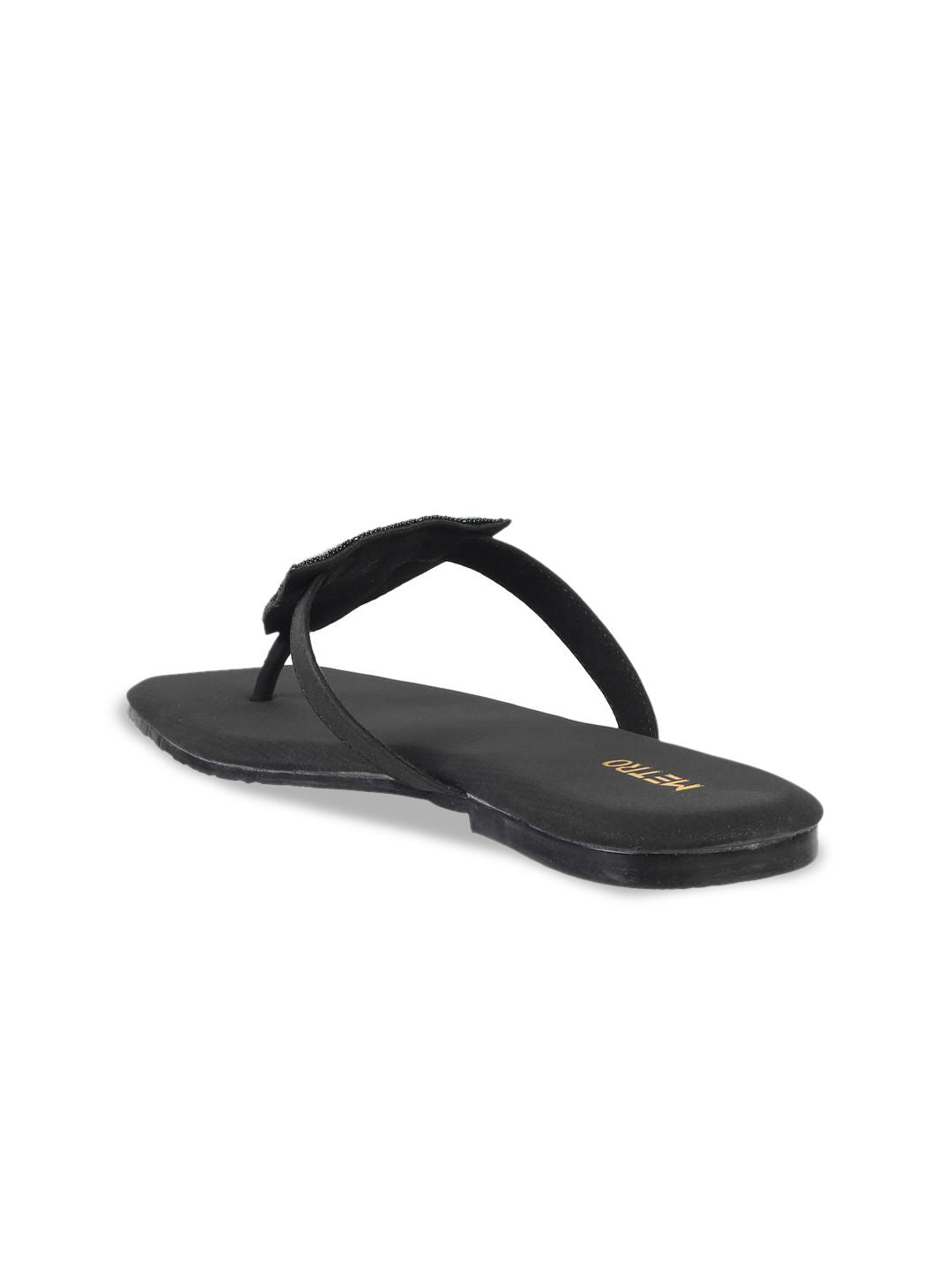 Metro Women  Embellished Open Toe Flats