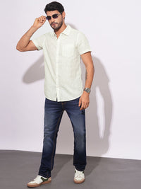 Being Human Men Classic Slim Fit Opaque Casual Shirt