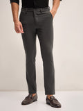 THE BEAR HOUSE Men Slim Fit Chinos Trousers