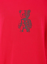 The Indian Garage Co Men Graphic Printed Round Neck Cotton Relaxed Fit T-shirt