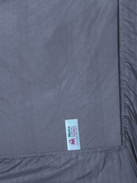 Myntra Elegant Homes Kapas Berjalur Kelabu Tanpa Kedutan 300 TC Cadar King Halus Dipasang dengan 2 Sarung Bantal-250 x 225 sm