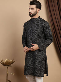Kurta Kolar Mandarin Bercetak Anouk
