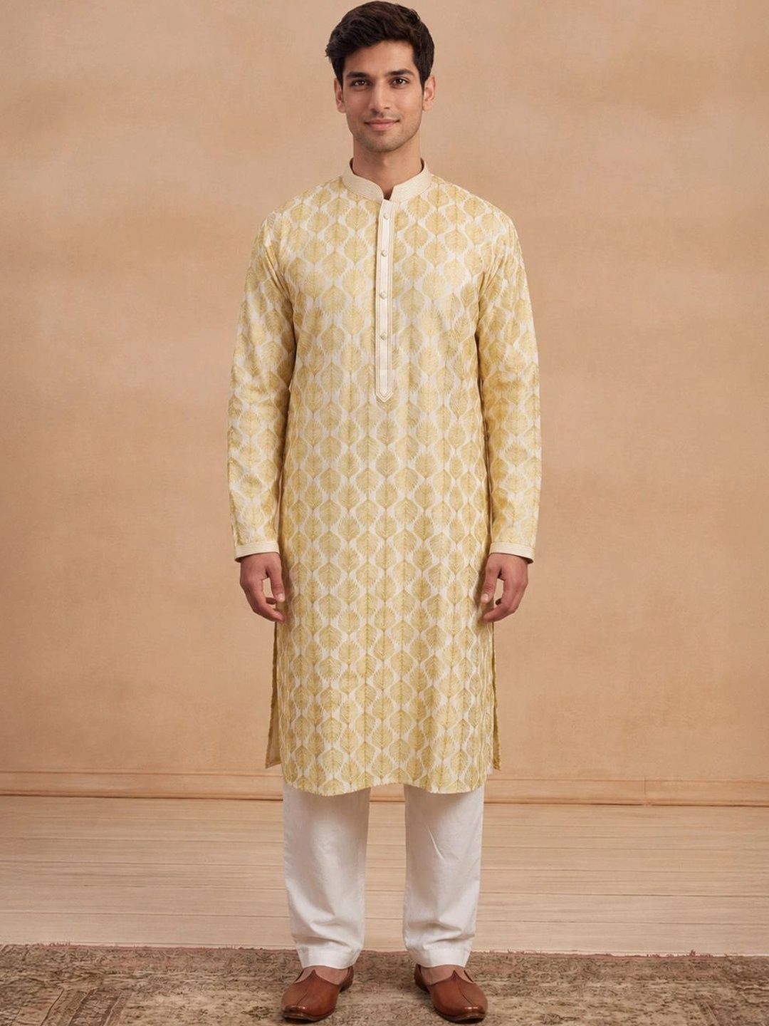 Rumah Chikankari Men Kurta