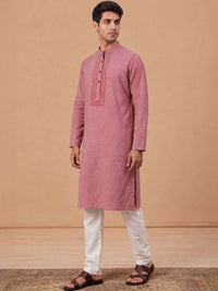 Rumah Chikankari Lelaki Sulam Kurta Chikankari