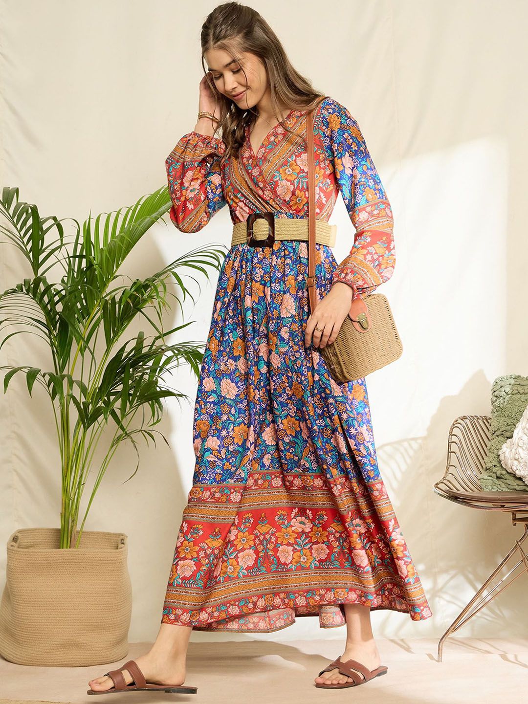 Berrylush Women Floral Printed Kurta