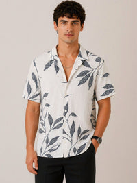 ADRO Men Relaxed Floral Printed Casual Shirt
