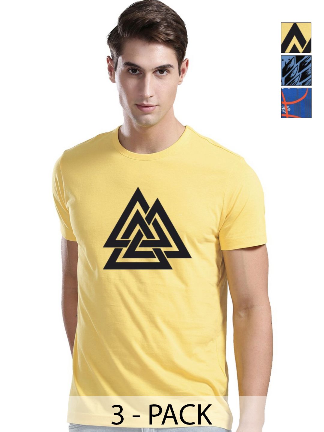 ADRO Men Printed T-shirt