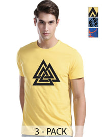ADRO Men Printed T-shirt