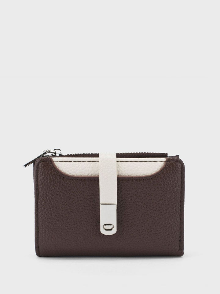 Lino Perros Women Two Fold Wallet with SD Card Holder