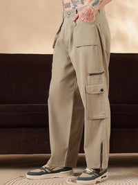 Eszett Men Easy Wash Cargos Seluar