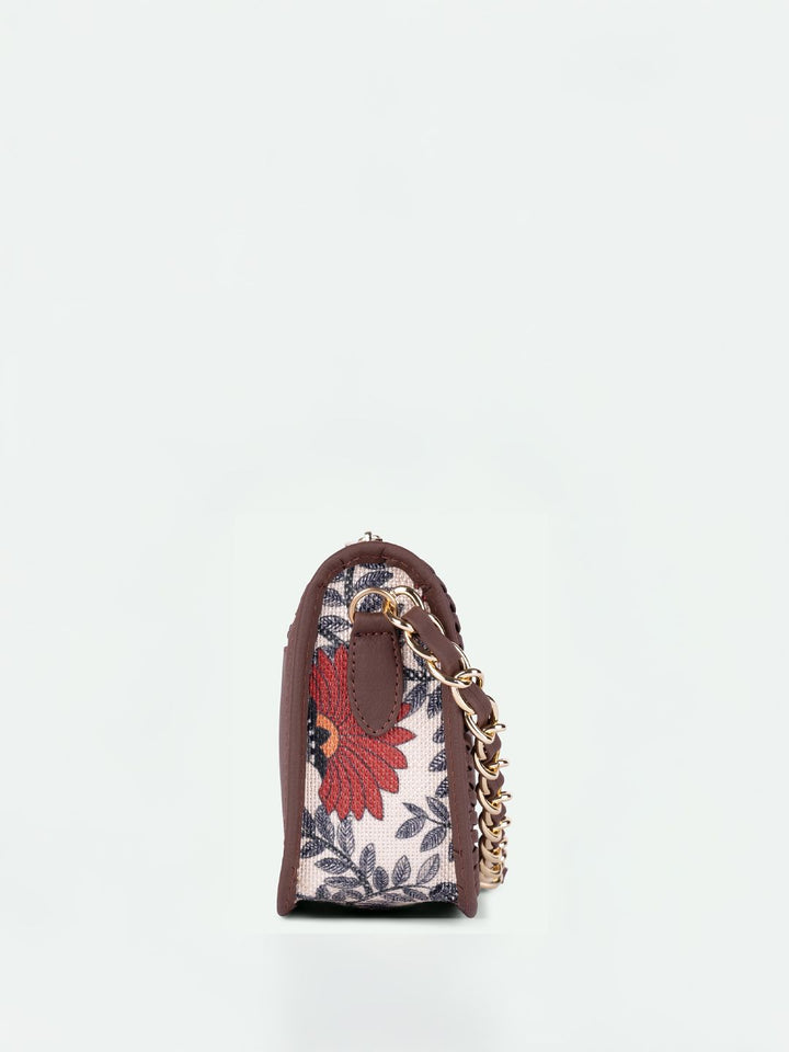 ZOUK Women Textured Sling Bag