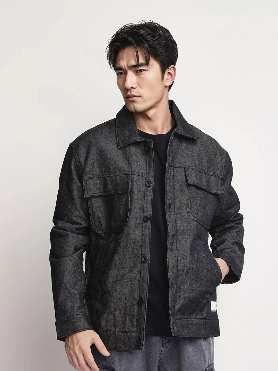 RARE RABBIT Men Tailored Jacket with Embroidered