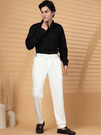 Moda Rapido Men Slim Fit Easy Wash Pleated Seluar