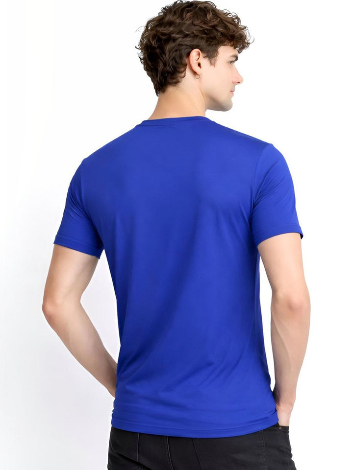 ADRO Cross Typography Printed Round Neck Lengan Pendek Cotton T-shirt