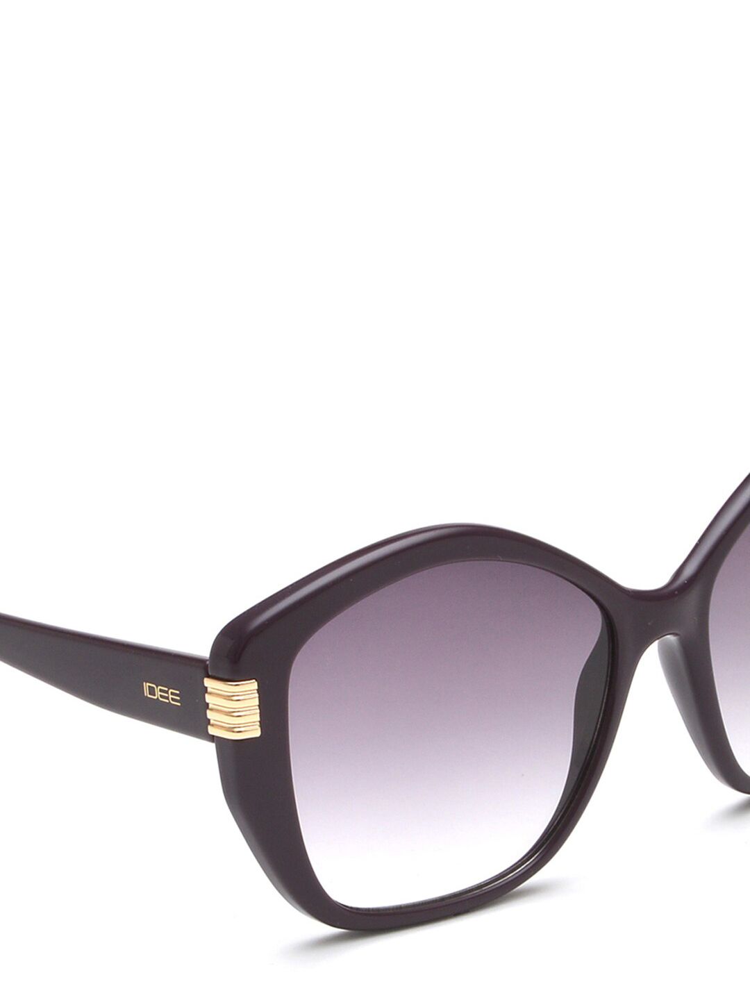 IDEE Women Round Sunglasses with UV Protected Lens IDS3027C4SG