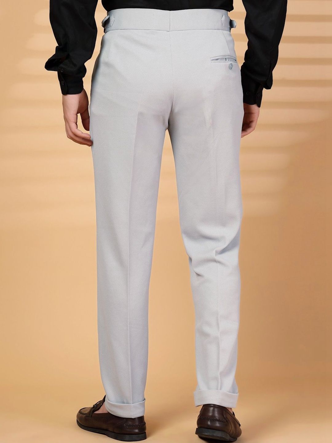Moda Rapido Men Easy Wash Pleated Trousers