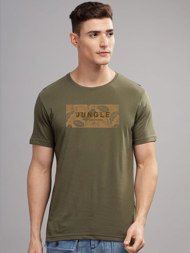 ADRO Men Printed T-shirt