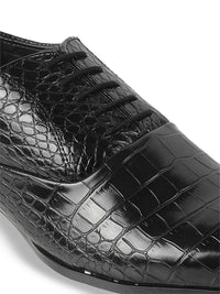 Metro Men Textured Formal Oxfords