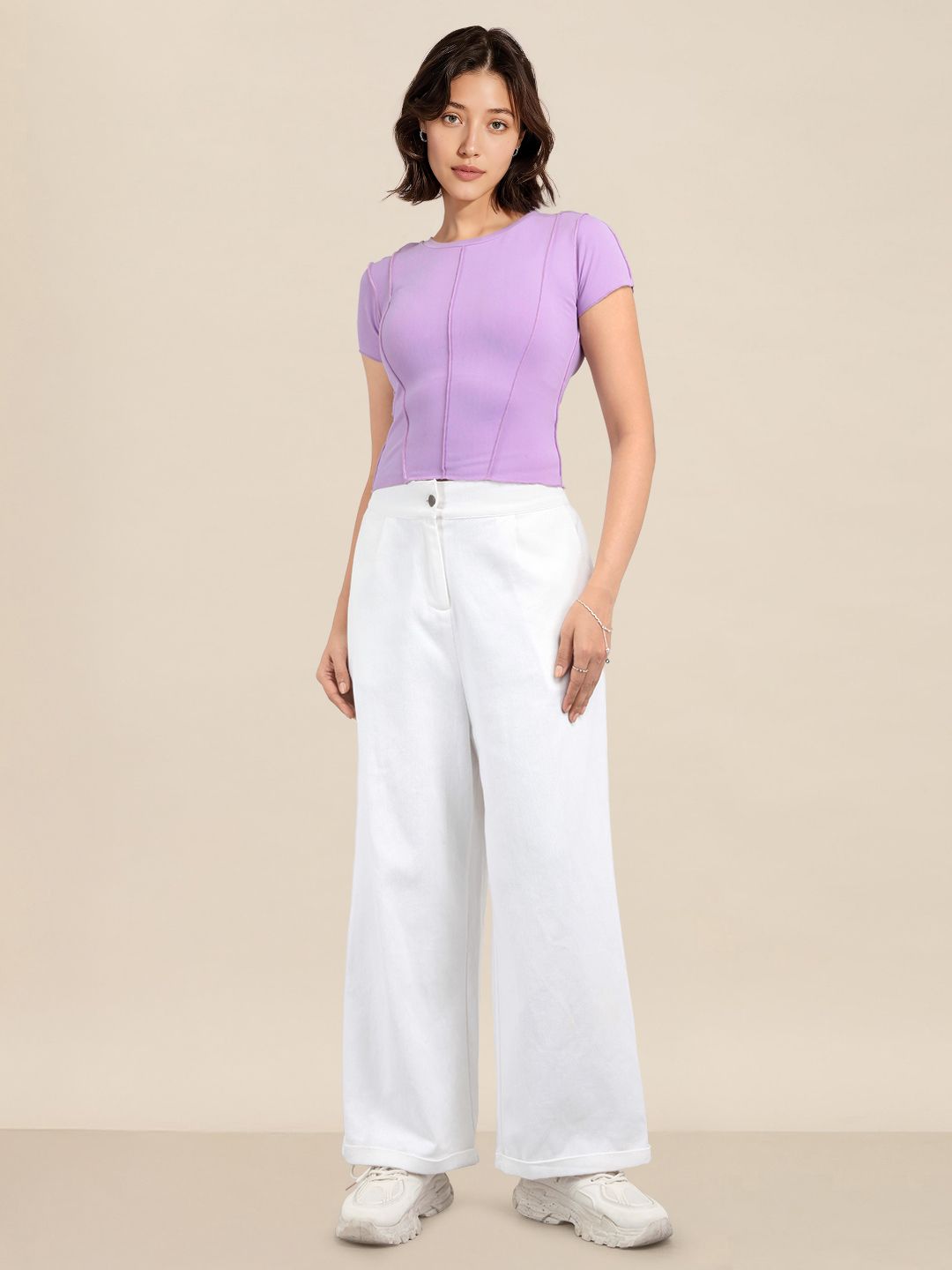 DressBerry Corset Style Crop Top