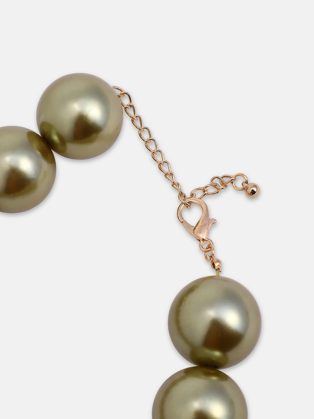 Kalung kolar manik-manik bersalut emas Sohi