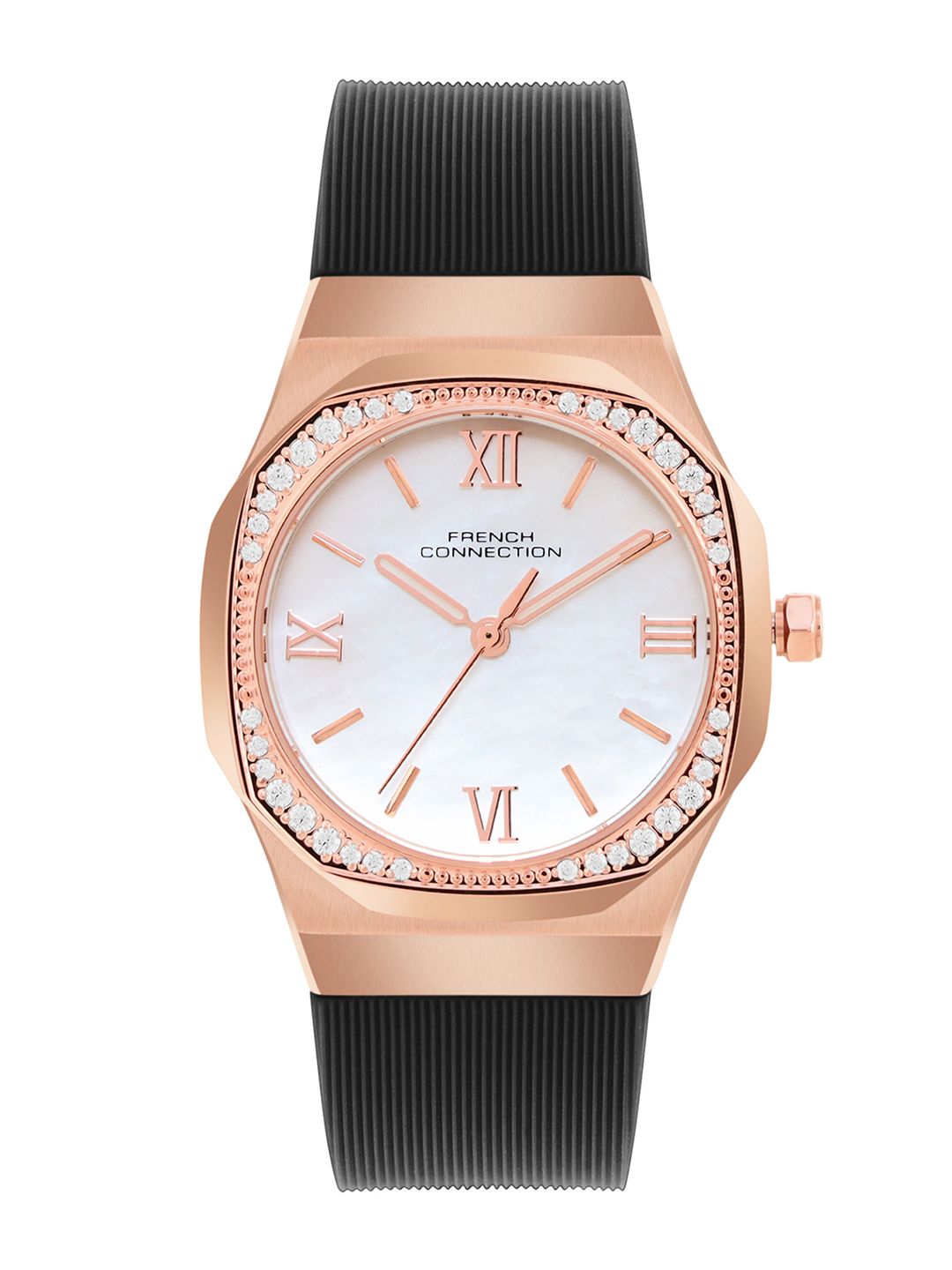 French Connection Women Dial & Bracelet Style Straps Analogue Watch FCH002BL-R