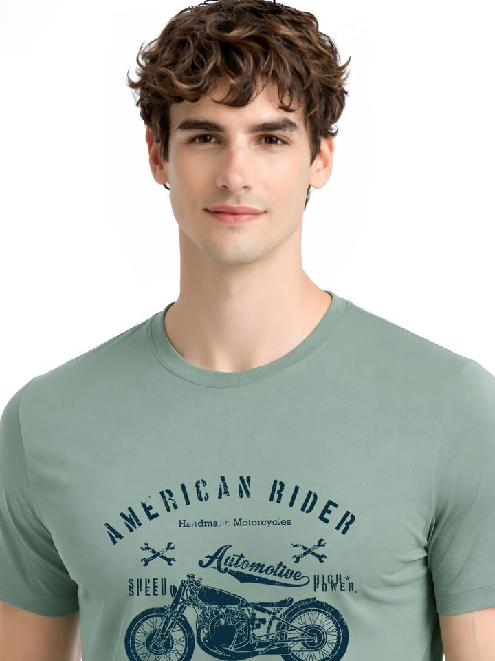 ADRO Men Printed T-shirt