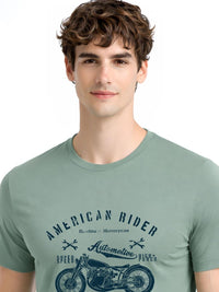 ADRO Men Printed T-shirt