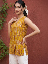 Mamicha Print Cotton Top