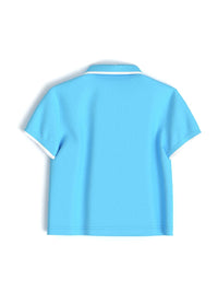 NautiNati Marvel Spiderman Baby Boys Blue Superhero Pure Cotton T Shirt
