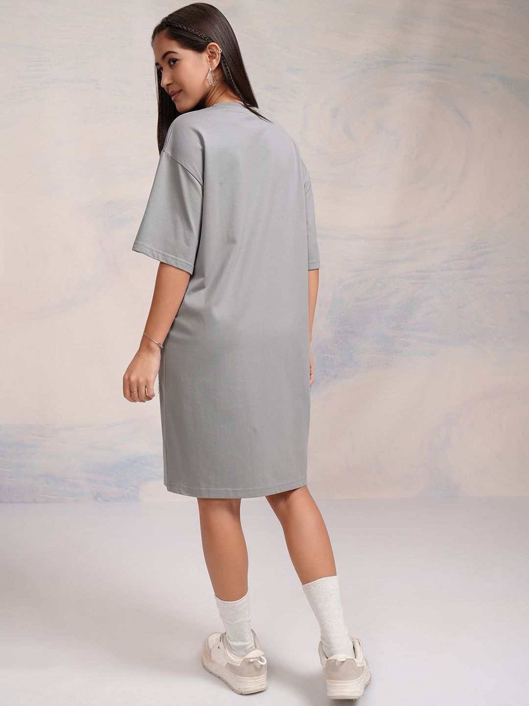 Tokyo Talkies Disney Women Dumbo Printed Boxy Mini TShirt Dress