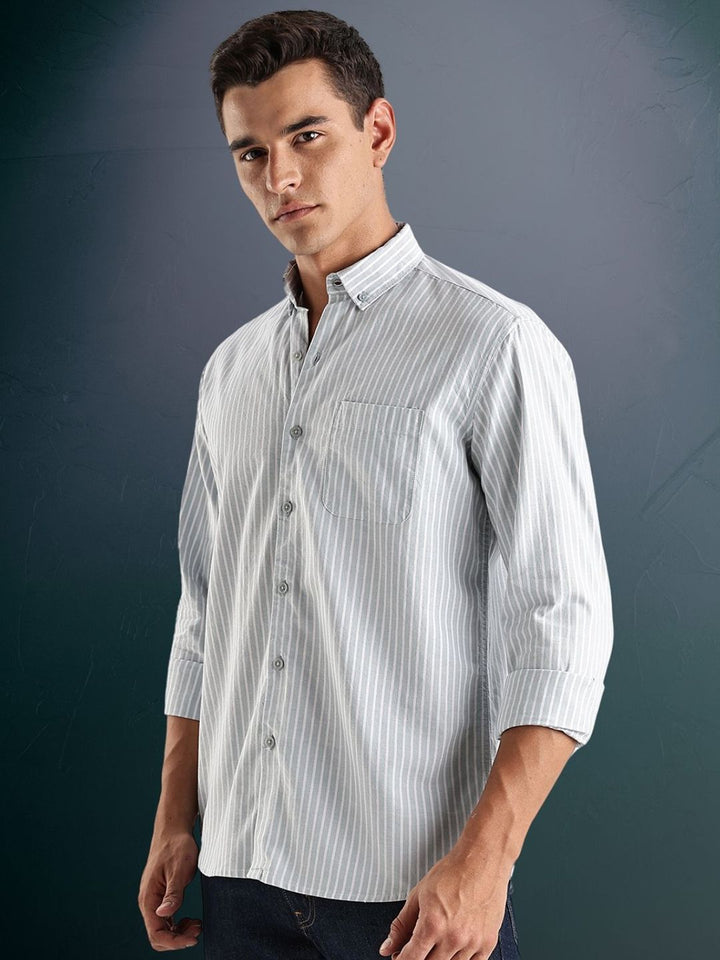Baju Kasual Berjalur Standard ADRO