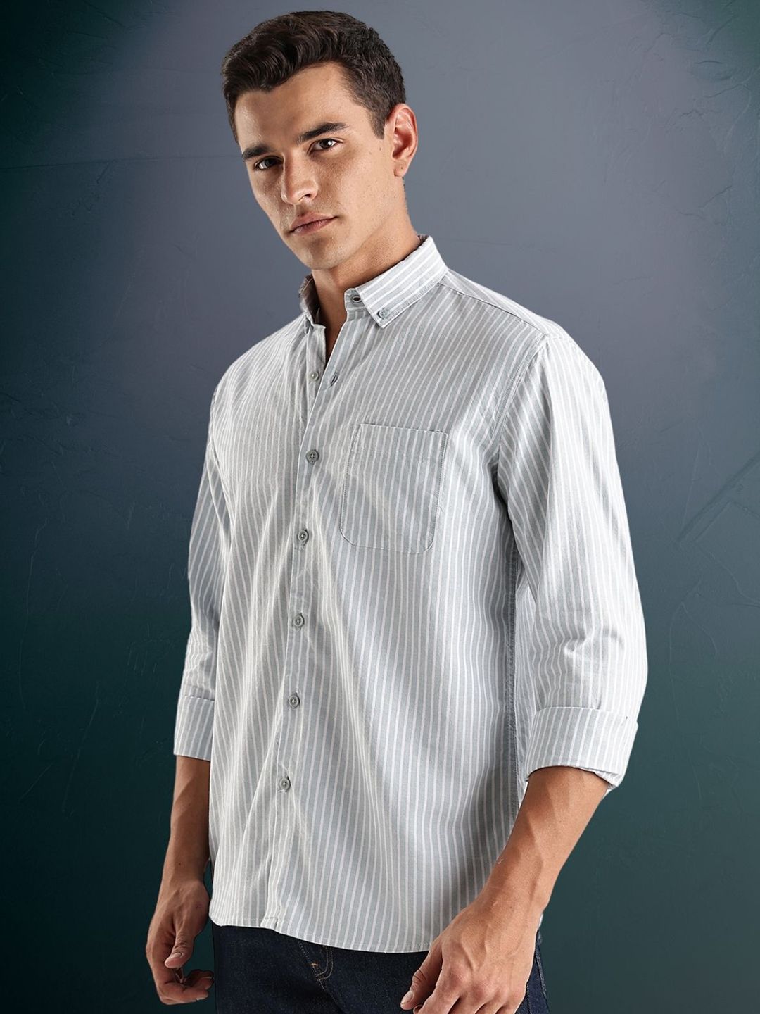 Baju Kasual Berjalur Standard ADRO