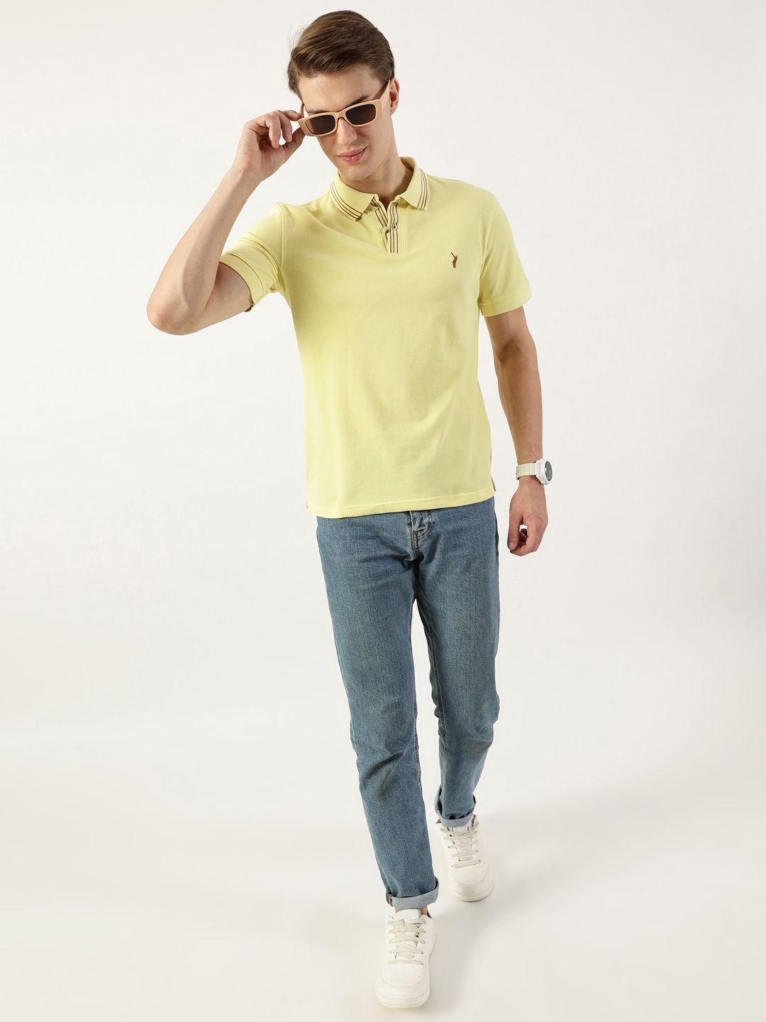 Thomas Scott Men Polo Collar T-shirt