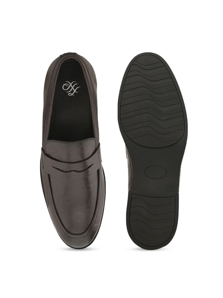 House of Pataudi Men Formal Slip On Loafers