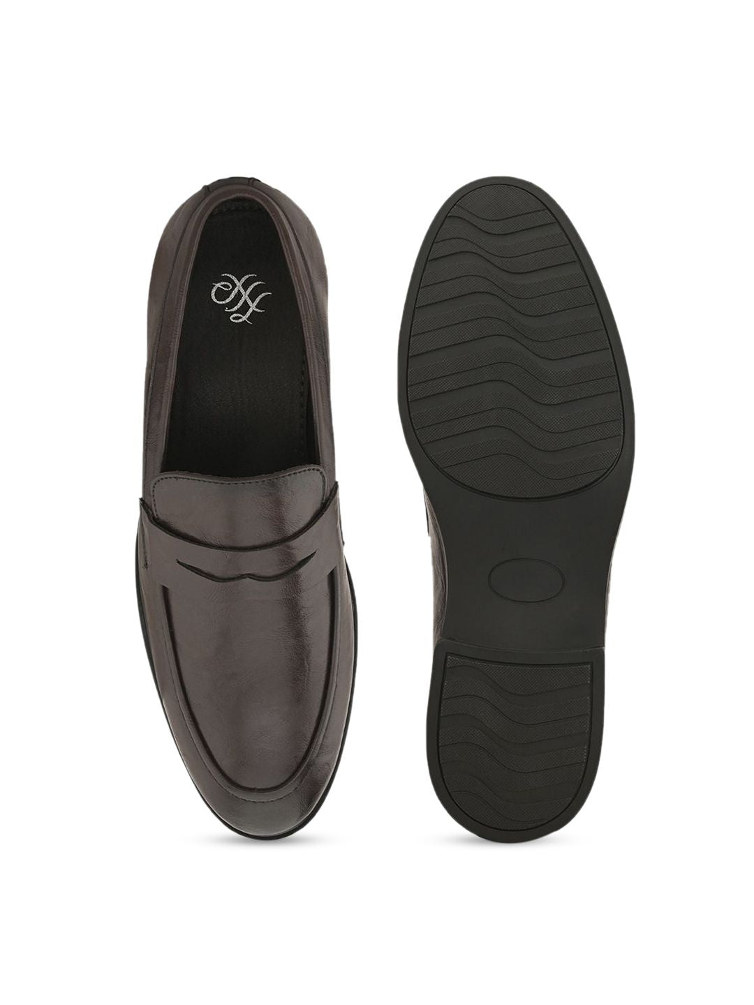 House of Pataudi Men Formal Slip On Loafers