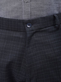 The Indian Garage Co. X Luxe Men Checked Formal Trousers