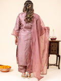 Mamicha Embroidered V-Neck Kurta Set