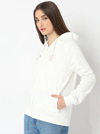 SPYKAR Women Hooded Sweatshirt