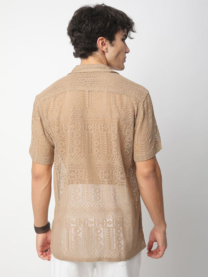 VASTRADO Men Classic Opaque Casual Shirt