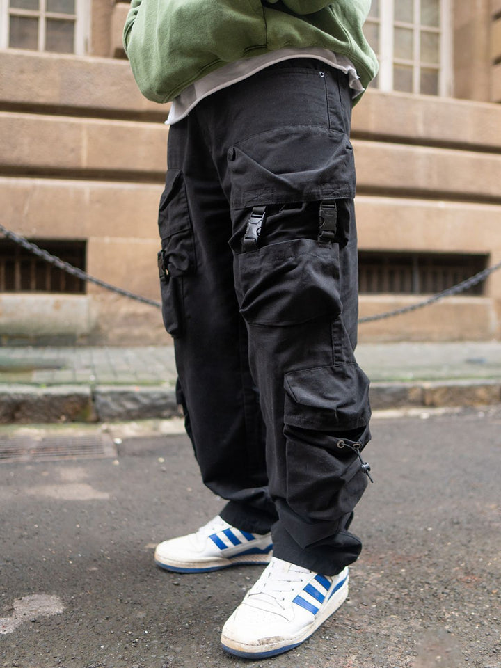 Powerlook Men Loose Fit Cargos Trousers