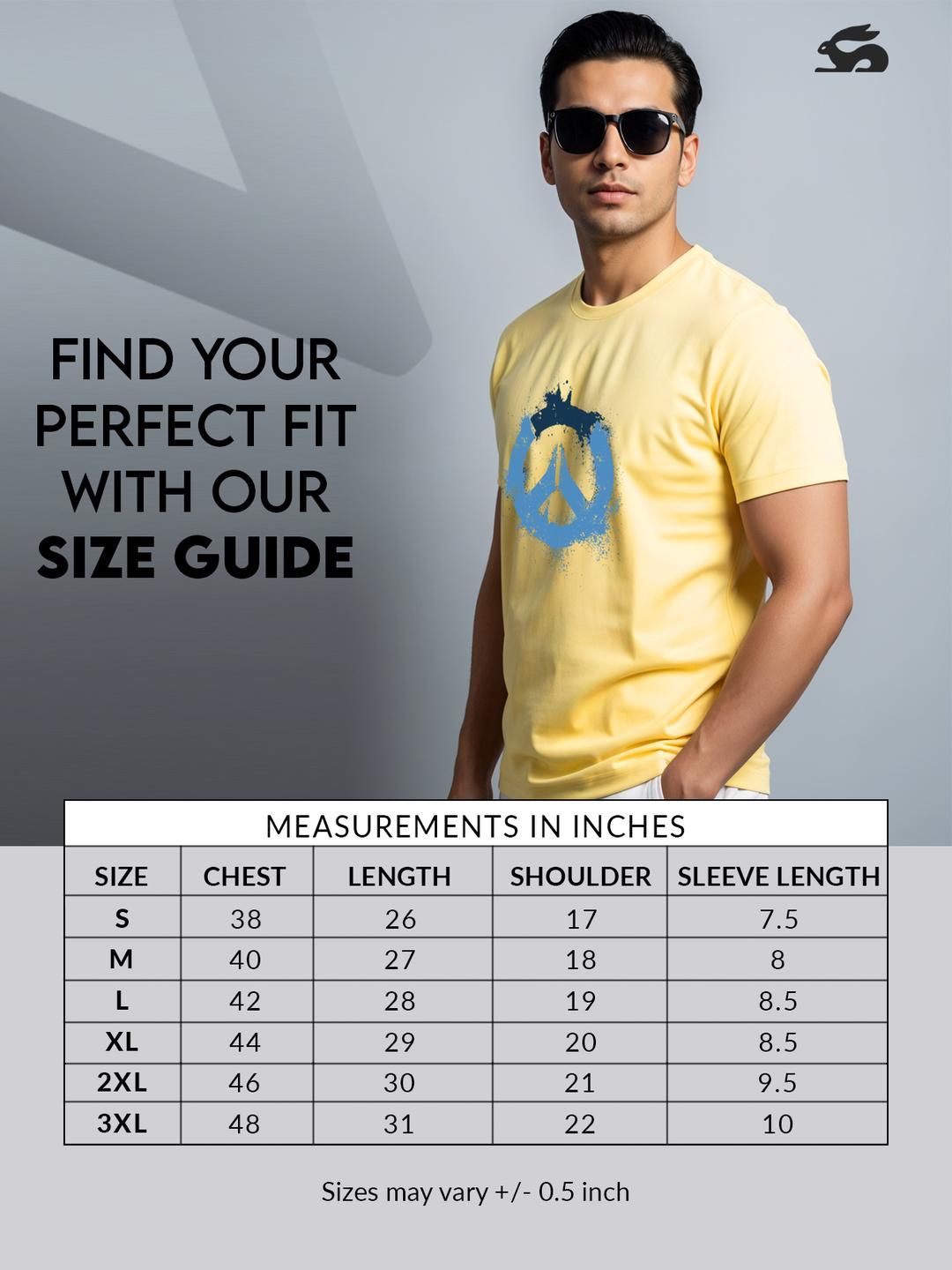 ADRO Men Yellow Tshirts