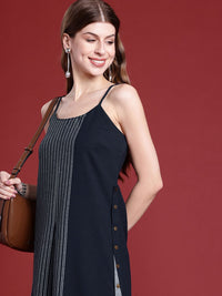Anouk Women Striped Regular Kurta With Palazzos